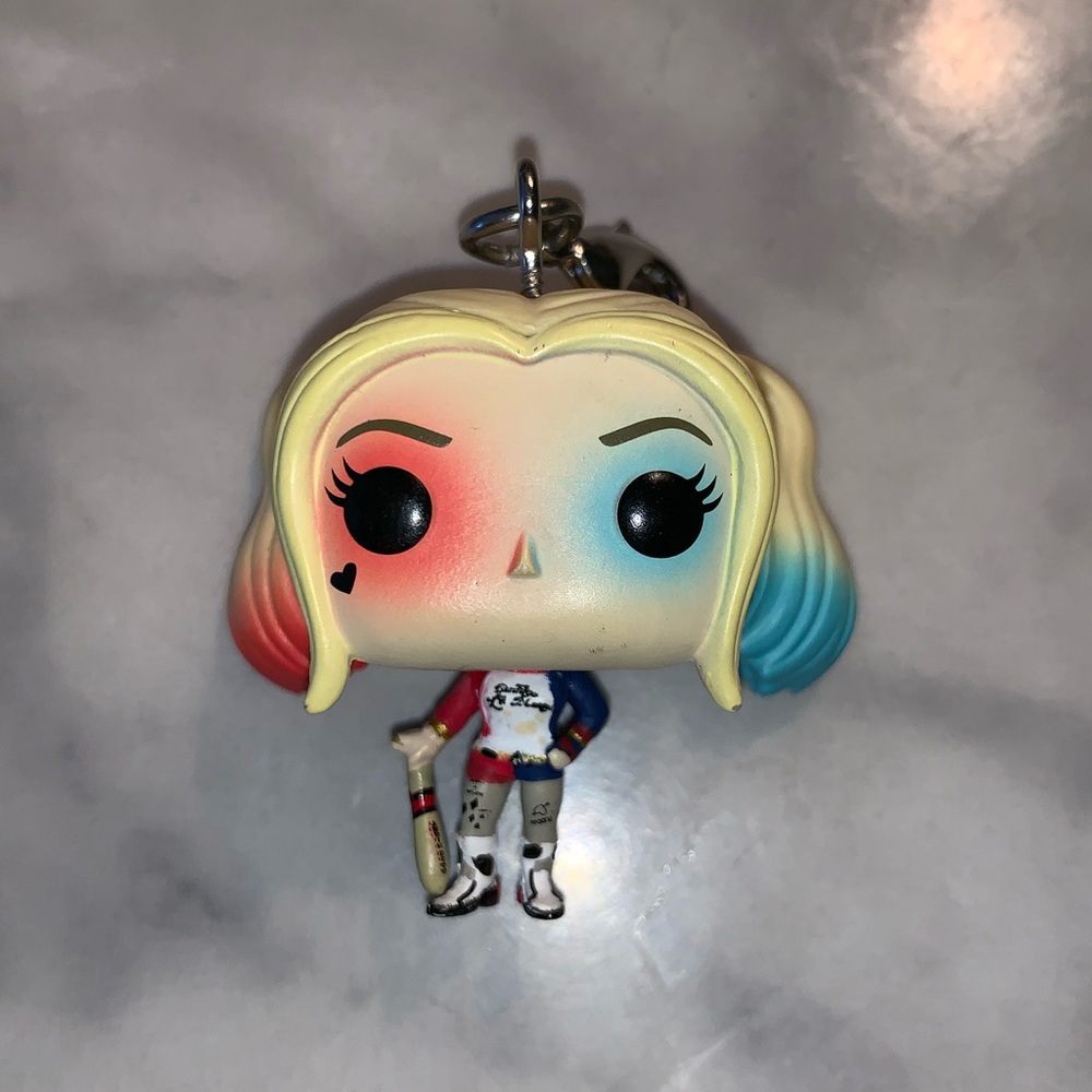Harley Quinn keychain